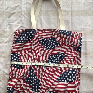 Patriotic Red, White, and Blue Tote Bag